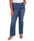 ფოტო #4 პროდუქტის Plus Size Tummyless Slim Boot Jeans