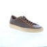 Фото #4 товара TCG Kennedy TCG-AW19-KEN-PLK Mens Brown Leather Lifestyle Sneakers Shoes