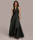 Фото #1 товара Donna Karan Women's Halter Ball Gown