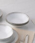 Фото #8 товара Rochester Platinum Set of 4 Soup Bowls, Service For 4