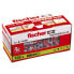 Фото #13 товара fischer DUOPOWER 5 x 25 - Expansion anchor - Concrete - Metal - Grey - Red - 2.5 cm - 5 mm