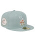 ფოტო #1 პროდუქტის Men's Green Los Angeles Dodgers Spring Forest 59FIFTY Fitted Hat