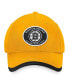Фото #4 товара Men's Gold Boston Bruins Fundamental Adjustable Hat