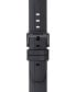 ფოტო #9 პროდუქტის Men's Swiss Automatic SeaStar Black Rubber Strap Diver Watch 43mm