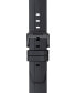 ფოტო #9 პროდუქტის Men's Swiss Automatic SeaStar Black Rubber Strap Diver Watch 43mm