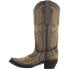 Фото #8 товара Corral Boots Two Toned TooledInlay Snip Toe Cowboy Womens Grey Casual Boots C3