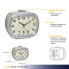 TFA Electronic alarm clock mint - Quartz alarm clock - Rectangle - Mint colour - Silver - Plastic - Analog - Battery
