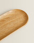 Фото #7 товара Столовая посуда деревянный овальный поднос ZARAHOME