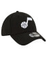 Фото #3 товара Men's Black Utah Jazz Logo 39THIRTY Flex Hat