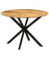 Фото #1 товара Dining Table -43.3"x30.7" Solid Wood Mango and Steel