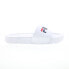 Фото #1 товара Fila Drifter 1VS10000-125 Mens White Synthetic Slip On Slides Sandals Shoes 7