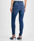 ფოტო #2 პროდუქტის Women's Curvy Mid Rise Skinny Jeans, Created for Macy's