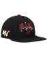 Фото #2 товара Men's Black Miami Heat Old English Snapback Hat