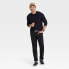 Фото #2 товара Men's Slim Fit Jeans - Goodfellow & Co Black Denim 40x32