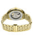 ფოტო #3 პროდუქტის Men's Five Points Swiss Automatic Ion Plating Gold-Tone Stainless Steel Bracelet Watch 47.5mm