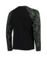 Men's Black USC Trojans OHT Military-Inspired Appreciation Camo Raglan Long Sleeve T-shirt