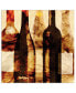 Smokey Wine 3Frameless Free Floating Tempered Art Glass Wine Bottle Wall Art by EAD Art Coop, 38" x 38" x 0.2"