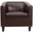 Фото #3 товара Brown Leather Lounge Chair