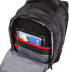 Фото #6 товара Мужской городской рюкзак черный Perry Ellis M200 Business Laptop Backpack, Black, One Size