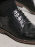 Фото #2 товара schuh Raffe brogues in black leather