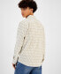 Фото #2 товара Рубашка мужская Sun + Stone Yohaan из вельвета с принтом, созданная для Macy's