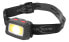 Ansmann HD200B - Headband flashlight - Black - Gray - Acrylonitrile butadiene styrene (ABS) - IP44 - LED - 1 lamp(s)