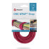 Фото #1 товара VELCRO ONE-WRAP - Releasable cable tie - Polypropylene (PP) - Velcro - Red - 200 mm - 20 mm - 25 pc(s)