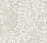 Фото #1 товара Tapete Floral Blätter Creme Gold Beige