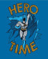 ფოტო #3 პროდუქტის Batman Toddler and Little Boys Short Sleeve Graphic T-shirt