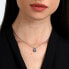 Modern necklace with cubic zirconia Colori SAVY15