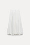 Фото #9 товара Объемная юбка с ажурной вышивкой — zw collection ZARA