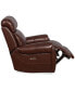 Фото #9 товара Orlyn Leather Power Recliner, Created for Macy's