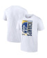 Фото #1 товара Men's White Golden State Warriors 2022 Western Conference Champions Big and Tall Locker Room T-shirt