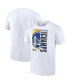 Men's White Golden State Warriors 2022 Western Conference Champions Big and Tall Locker Room T-shirt Белый, 5XB - фото #1