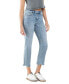 Women's High Rise Cropped Straight Jeans