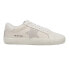 Фото #1 товара Vintage Havana Flair Checkered Lace Up Womens Beige, Off White, White Sneakers