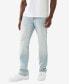 Фото #2 товара Men's Ricky Flap Super T Straight Jeans