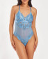 Women's 1 Piece Lace Bodice Lingerie Bodysuit