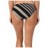 Фото #2 товара DKNY Stripe To Stripe Classic Bikini Bottom Multi Color Summer Swimwear Size L