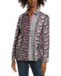 Cino Marrakesh Shirt Women's Blue Xxs