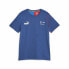 Men’s Short Sleeve T-Shirt Puma Bmw Mms Mt7 Blue