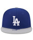 ფოტო #4 პროდუქტის Men's Royal, White Los Angeles Dodgers On Deck 59FIFTY Fitted Hat