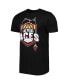 Men's and Women's Black Las Vegas Aces Crest T-shirt L - фото #2