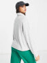 Фото #2 товара New Look brushed roll neck jumper in light grey