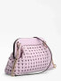 Фото #2 товара Guess Tasche Clutch sicilia geflochten Lilac WG849017