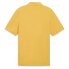 Фото #2 товара Puma Essential Pique Small Logo Short Sleeve Polo Shirt Mens Yellow Casual 67910