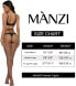 Фото #9 товара Manzi Fishnet Tights, 2/4 Pairs of Attractive Black Fishnet Stockings, High Waist, Eye-catcher, Fishnet Tights for Women