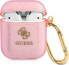 Фото #1 товара Guess Etui ochronne GUA2UCG4GP Glitter Collection do AirPods 1/2 różowe