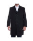 Фото #8 товара Luke Wool Mens Tailored 37" Walker Jacket Top Coat Car Coat Overcoat