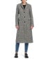 ფოტო #1 პროდუქტის Women's Single-Breasted Novelty Herringbone Maxi Coat